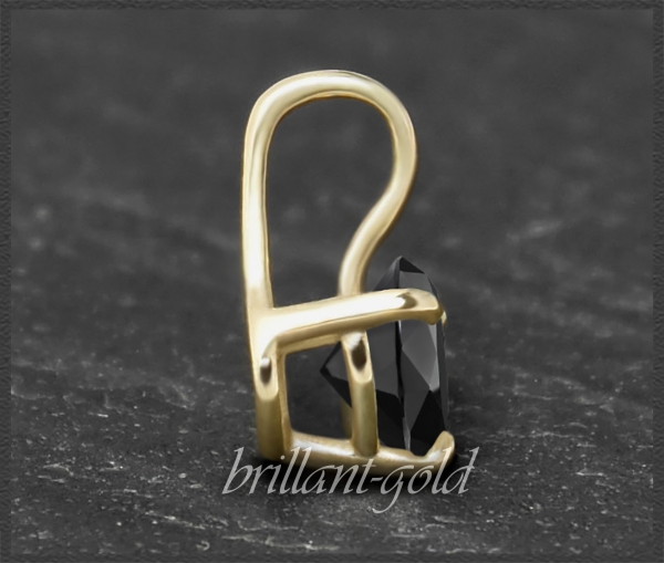 Anhänger mit 0,30ct Brillant; Gleiter 585 Gelbgold